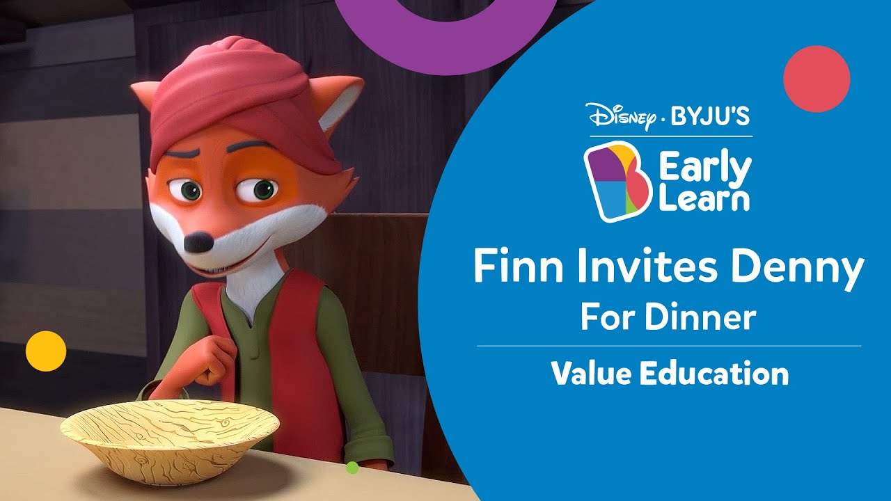 Finn Invites Denny Over For Dinner video poster from BYJU’S Early Learn