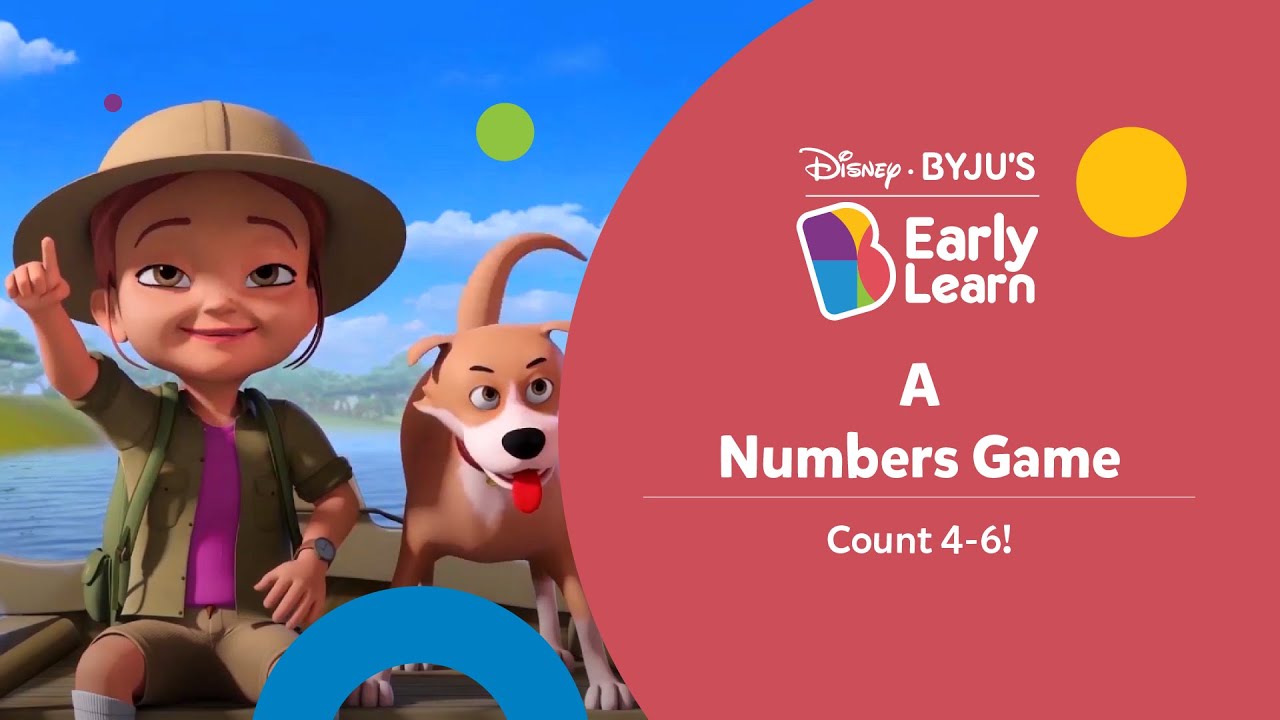 A Numbers Game video poster from BYJU’S Early Learn