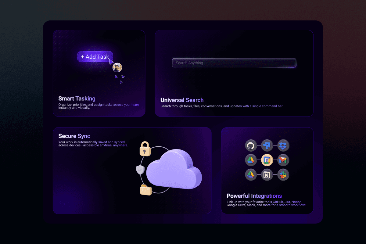 MelodyArc marketing site hero with AI operators positioning